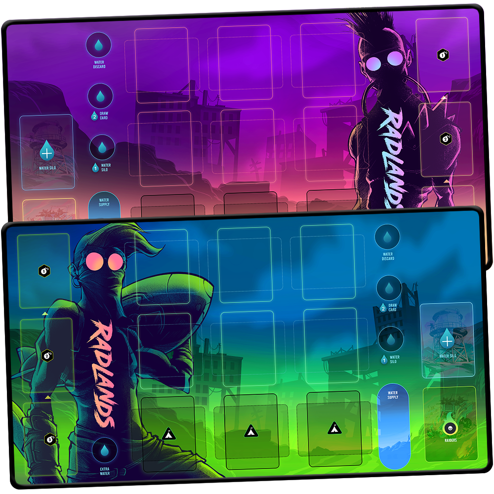 Radlands Hazmat 2Pack (Neoprene Playmats) The Playground