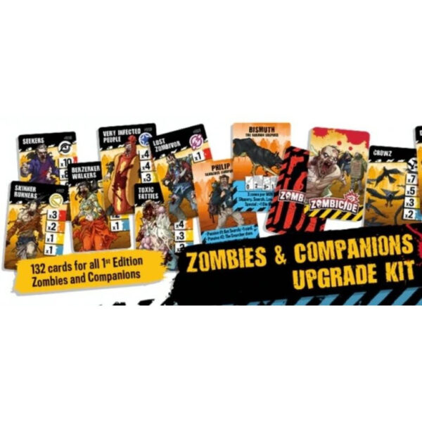 Zombicide 2nd Ed. Zombies & Companions Upgrade Kit