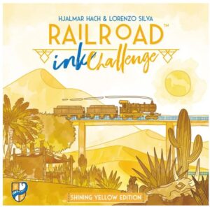 Railroad Ink Challenge- Shining Yellow Edition ENG