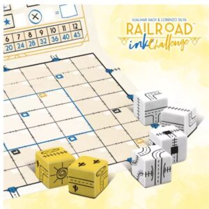 Railroad Ink Challenge- Shining Yellow Edition ENG