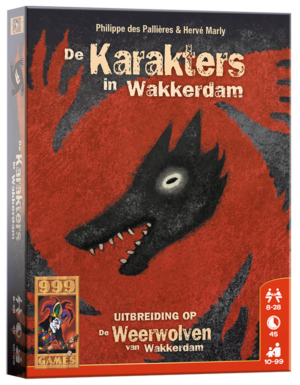 De Weerwolven van Wakkerdam: Karakters