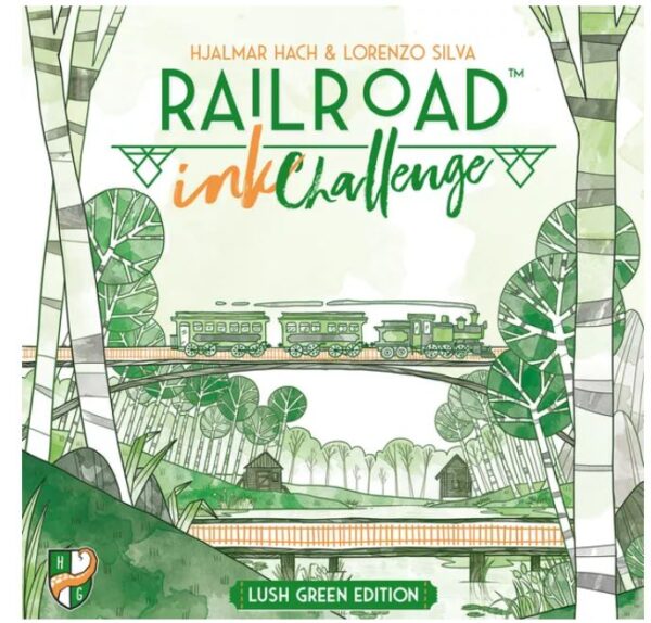 Railroad Ink Challenge - Lush Green Edition ENG