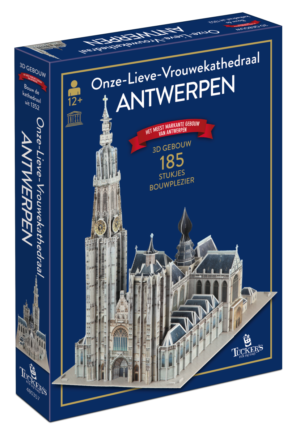 3D Gebouw Onze-Lieve-Vrouwekathedraal Antwerpen