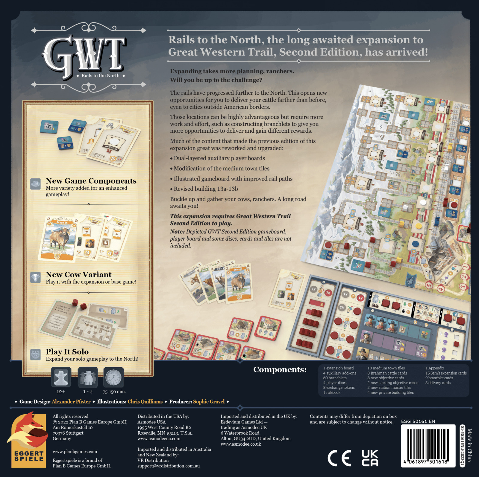 Great Western Trail: Rails to the North - Deskové hry | Planeta Her