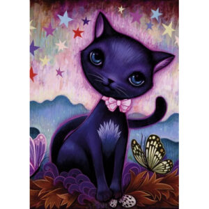 Puzzel - Black Kitty