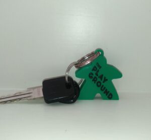 Sleutelhanger The Playground groen
