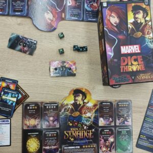 Marvel Dice Throne: Black Widow vs. Dr. Strange