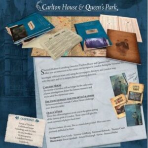 Sherlock Holmes Consulting Detective: Carlton House & Queen's Park