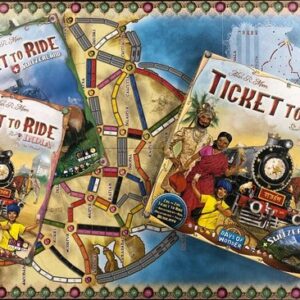 Ticket to Ride - India/Zwitserland