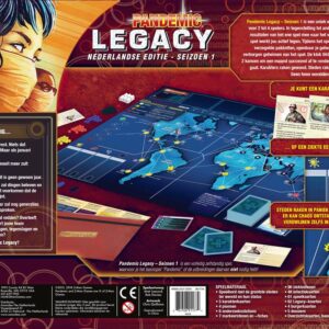 Pandemic Legacy - ROOD Seizoen 1