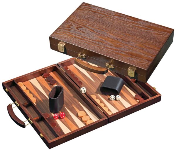 Backgammon hout 38x24cm