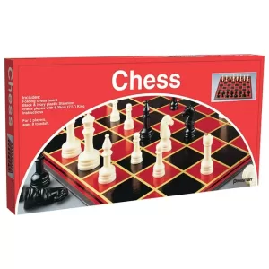 Chess with folding board
