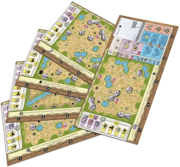 Ark Nova: Dierentuinplattegrond set 2
