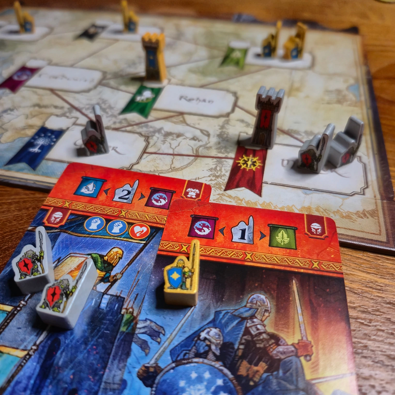 LOTR Duel Combat Cards