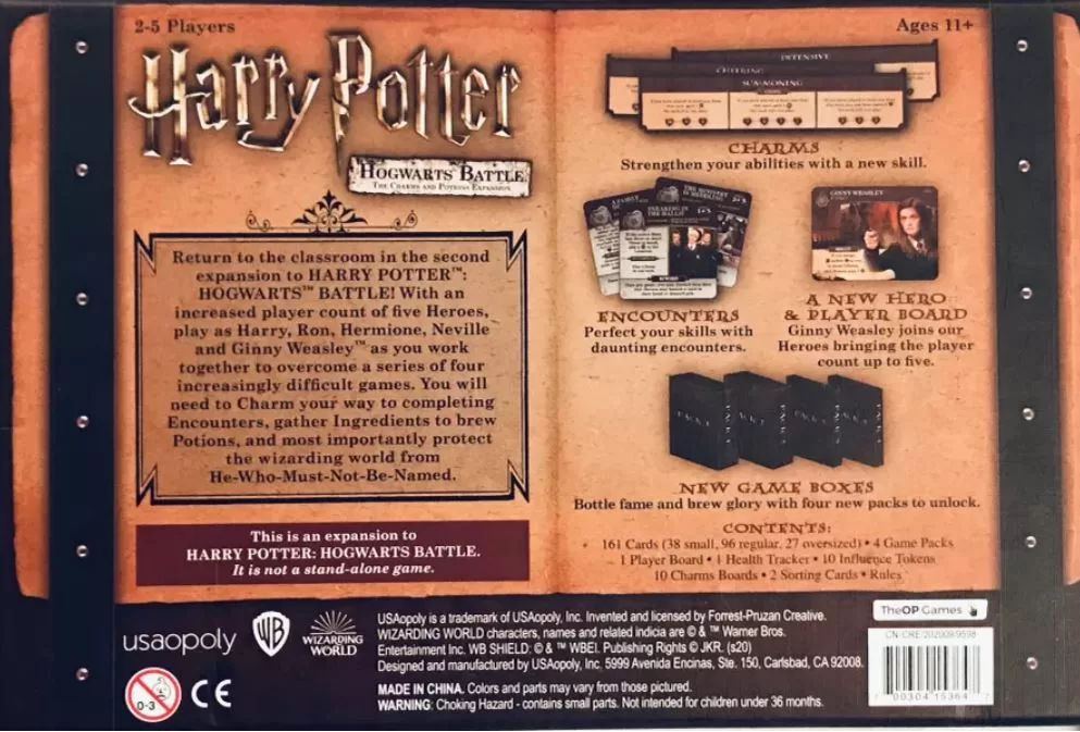 Harry Potter: Hogwarts Battle - The Charms and Potions Expansion