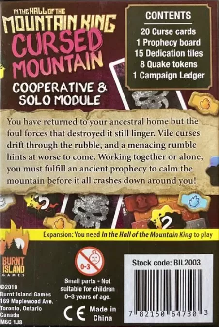 In the Hall of the Mountain King Cursed Mountain