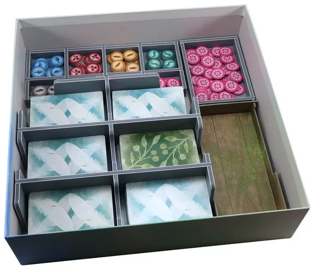 Wingspan + European & Oceania Expansions V2 - Folded Space Insert