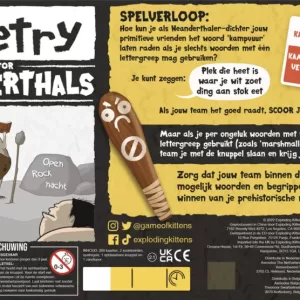 Poetry for Neanderthals NL