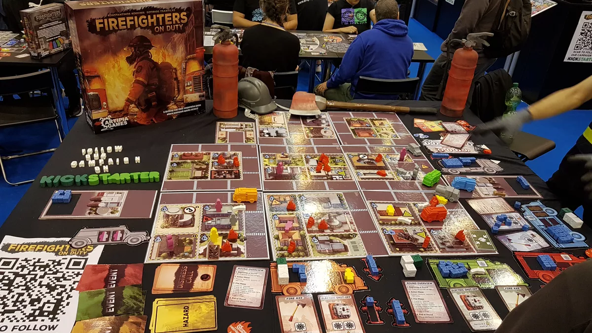 Firefighters on Duty