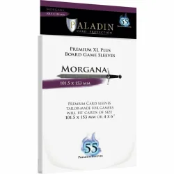 Paladin Sleeves - Morgana Premium XL PLUS 101.5x153mm (55 Sleeves)