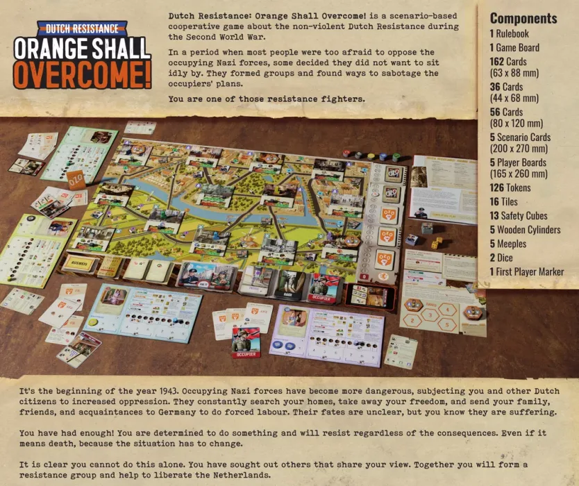 Dutch Resistance: Orange Shall Overcome!