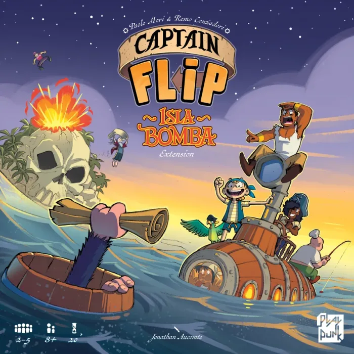 Captain Flip: Isla Bomba