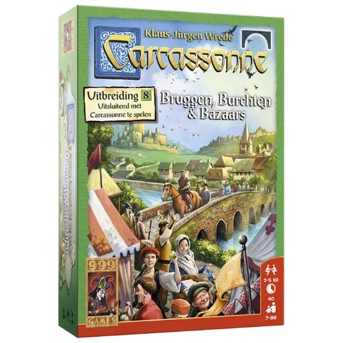 Carcassonne: Bruggen. Burchten en Bazaars