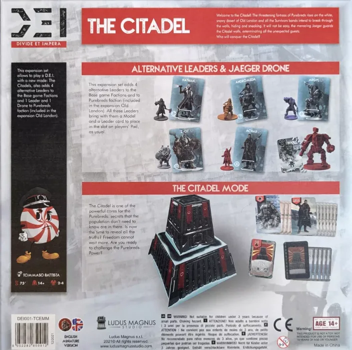 D.E.I.: Divide et Impera – The Citadel