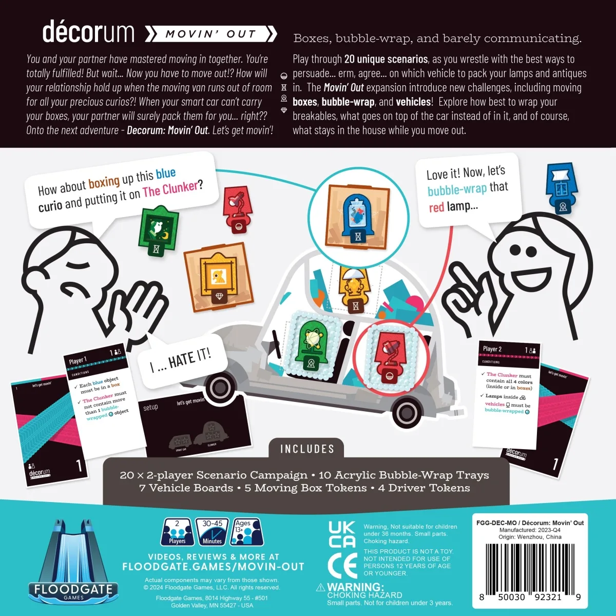 Decorum: Movin' Out