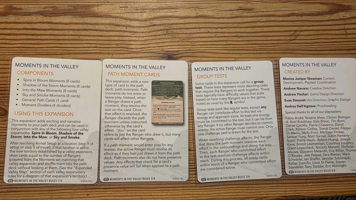 Earthborne Rangers: Moments in the Valley