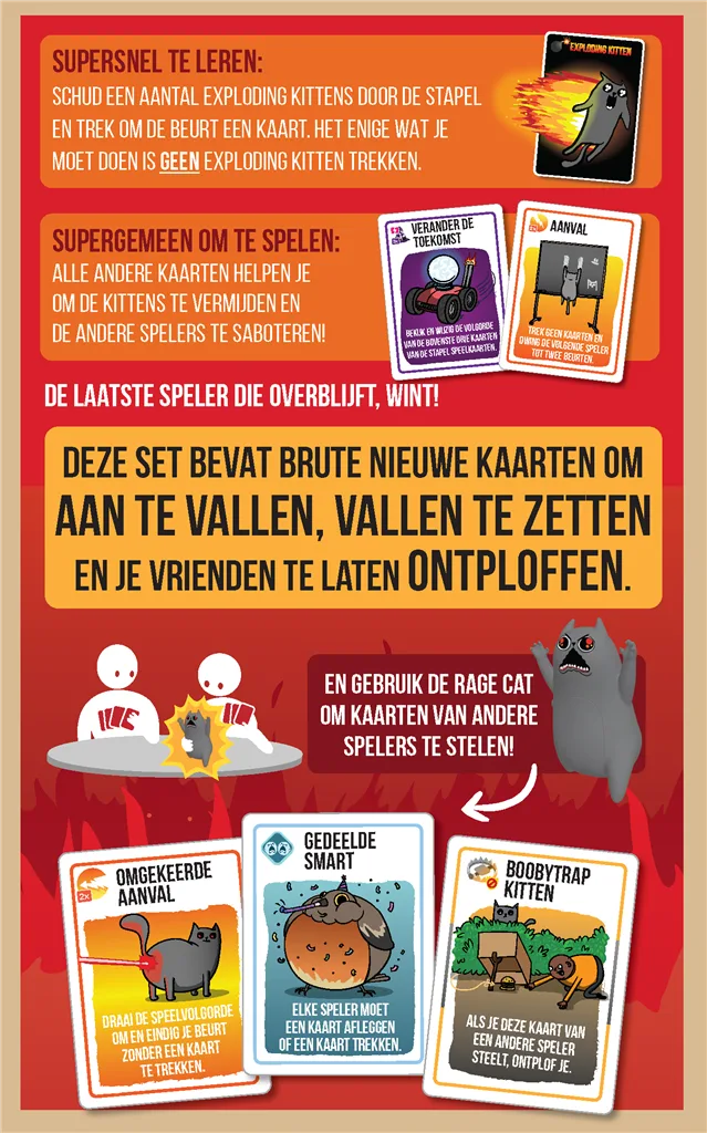 Exploding Kittens: Rage Mode NL