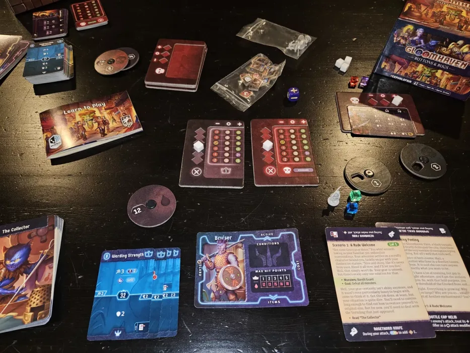 Gloomhaven: Buttons & Bugs
