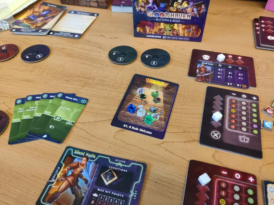 Gloomhaven: Buttons & Bugs