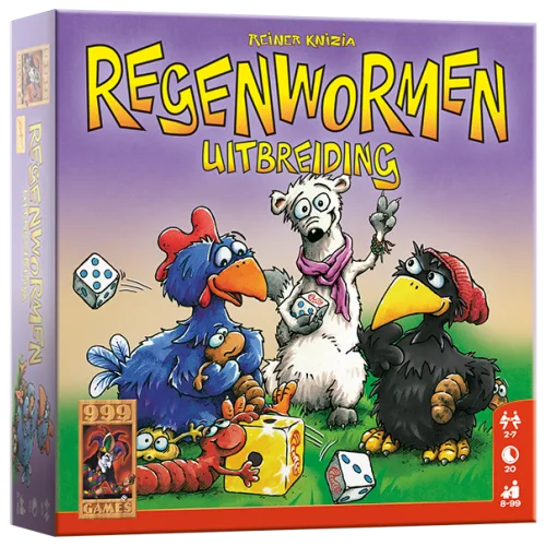 Regenwormen Uitbreiding