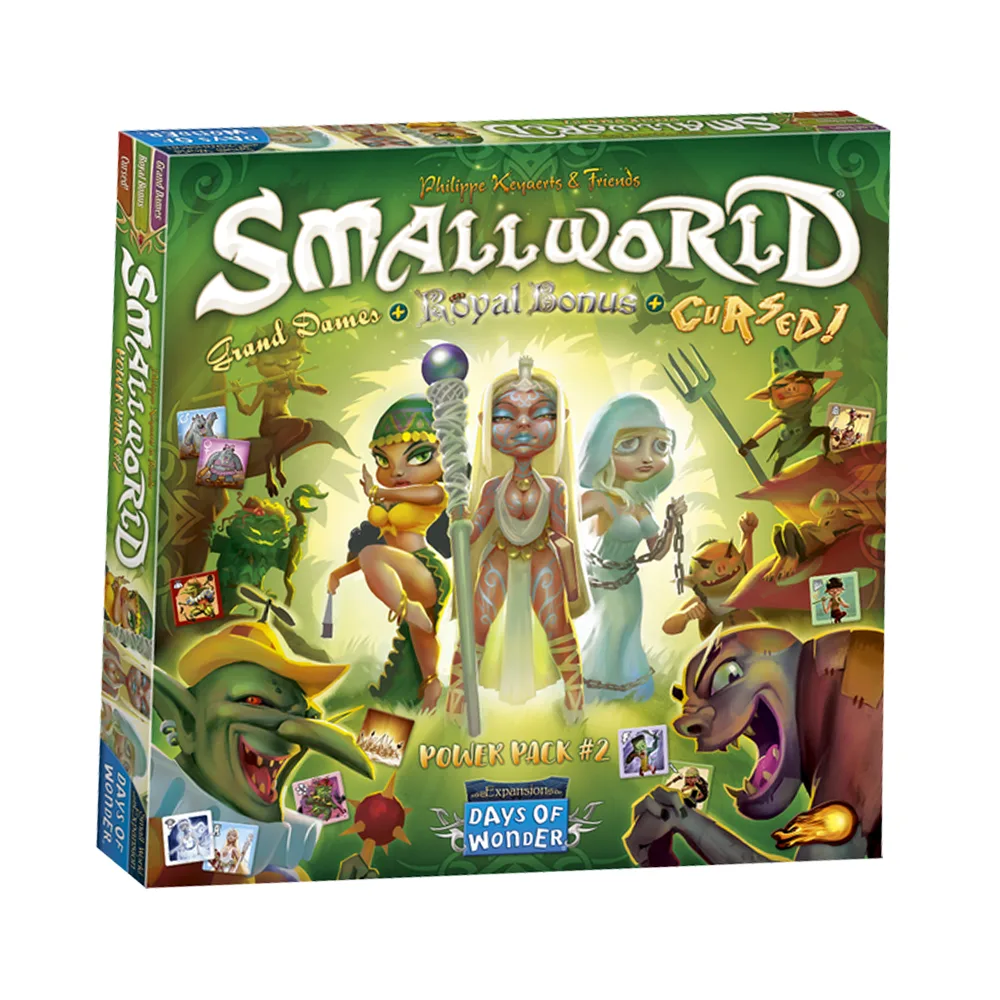 Small World - Pack 2 - Grand Dames. Cursed. Royal Bonus