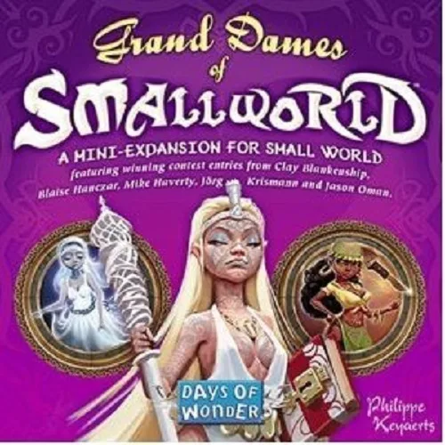 Small World - Pack 2 - Grand Dames. Cursed. Royal Bonus