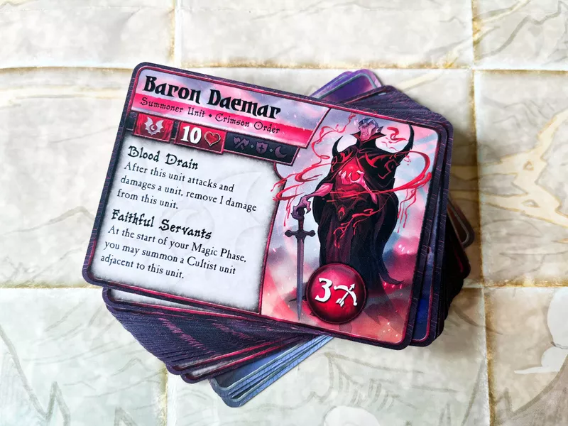 Summoner Wars 2nd Edition: Crimson Order Faction Deck