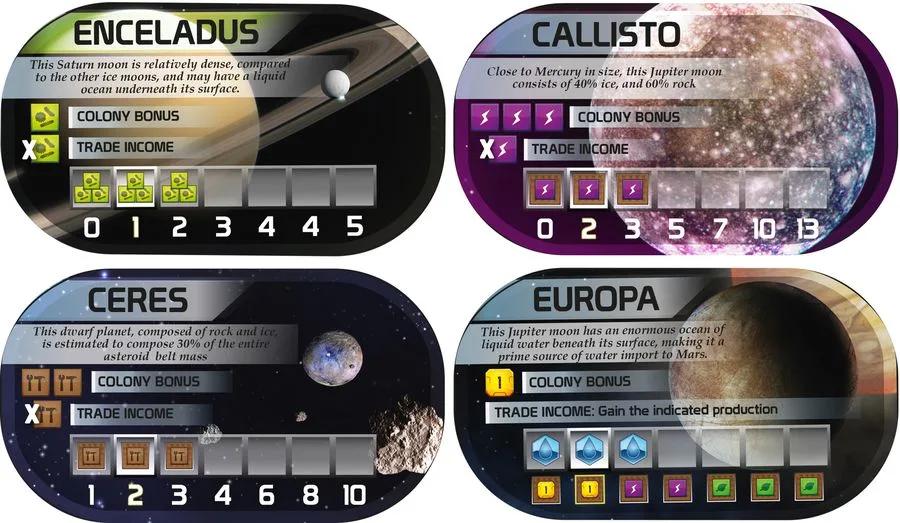 Terraforming Mars Colonies ENG