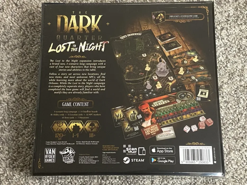 The Dark Quarter: Lost to the Night