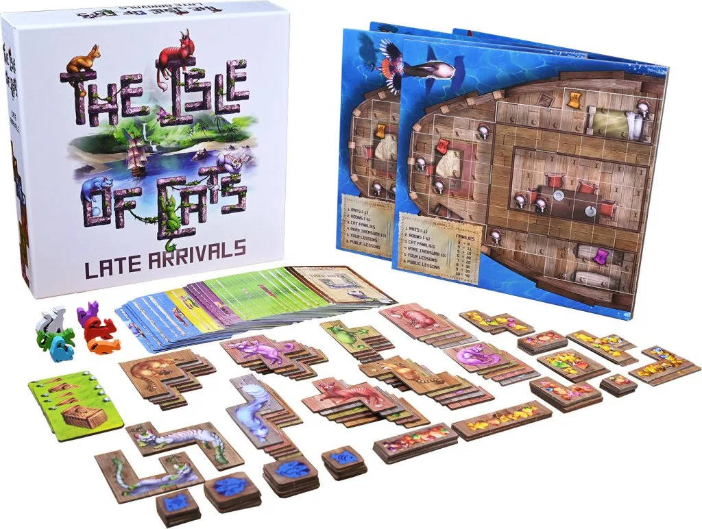 The Isle of Cats: Late Arrivals (5+6 Players expansion)