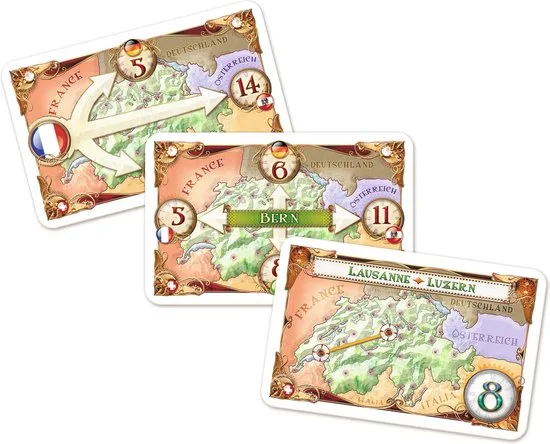Ticket to Ride - India/Zwitserland