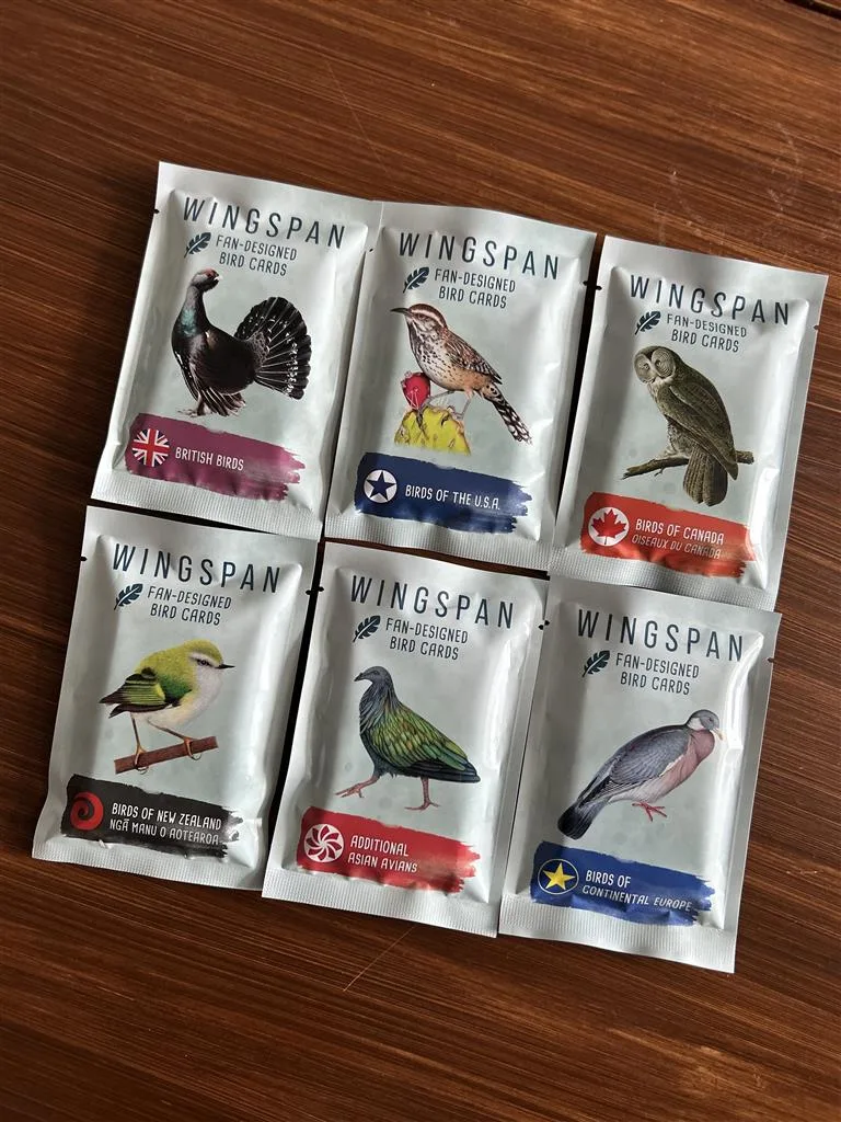 Wingspan Fan-Designed Birds (6 packs)